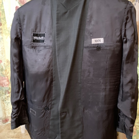 Mani Italian Suit Gray 44R - Picture 9 of 16